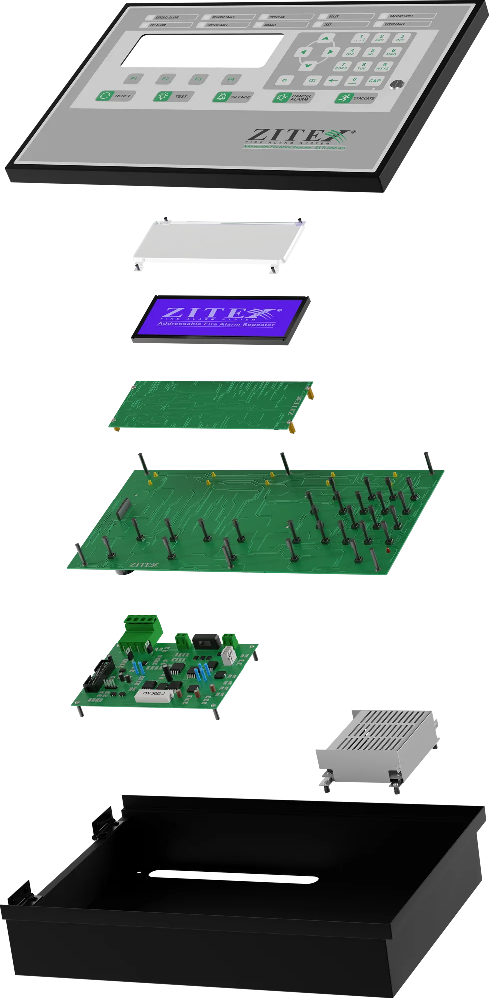 ZX-R 2000 AD Interior