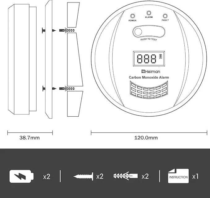 ویژگی های دتکتور HM-723ESY
